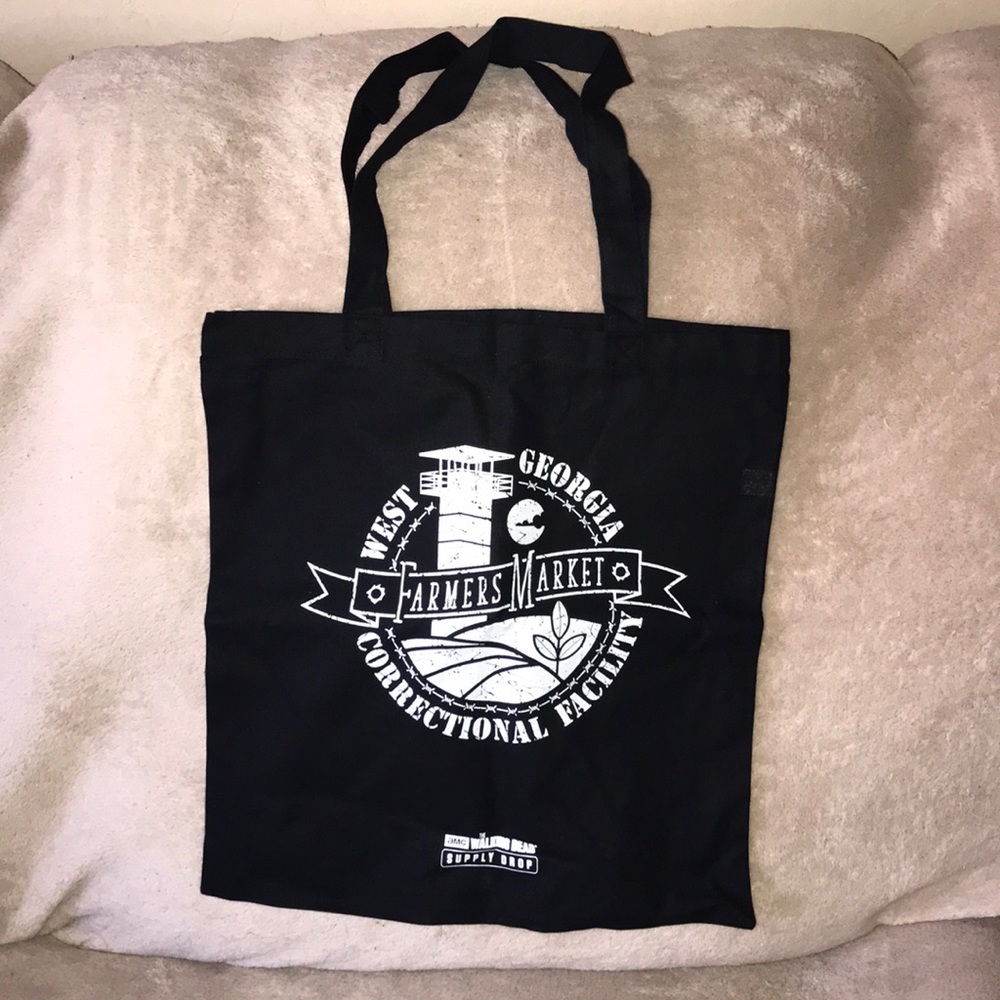 The Walking Dead official Supply Drop West Virginia Correctional Facility Tote